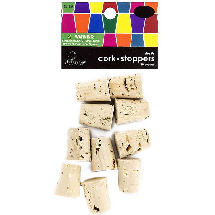 Cork Stoppers Size 6 Hobby Lobby 521237